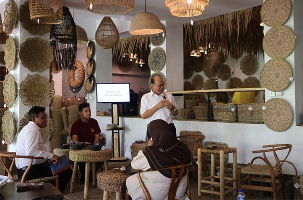 Kerajinan Serat Alam Murakabi Murakabi Craft jadi tujuan kunjungan wisatawan di Kulonprogo. (foto: istimewa)
