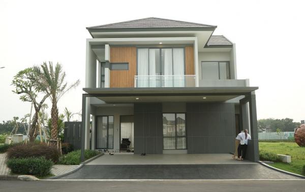&nbsp;Salah satu unit Water Terrace Tahap II. (Foto: MPI/Aldhi Chandra Setiawan)