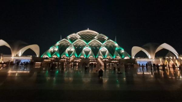 MASJID AL JABBAR BUKA LAGI Masjid Al Jabbar di Kecamatan Gedebage, Kota Bandung, kembali dibuka. (FOTO: Dok)