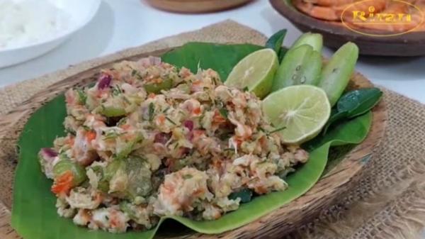 Makanan Khas Aceh Sambal Ganja Makanan Khas Aceh Sambal Ganja (Foto: Youtube Riran Kitchen)