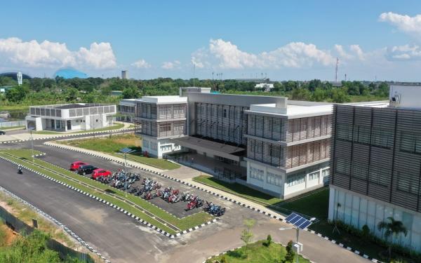 Poltekpar Palembang Poltekpar Palembang di Jakabaring. (Foto: Poltekpar Palembang)