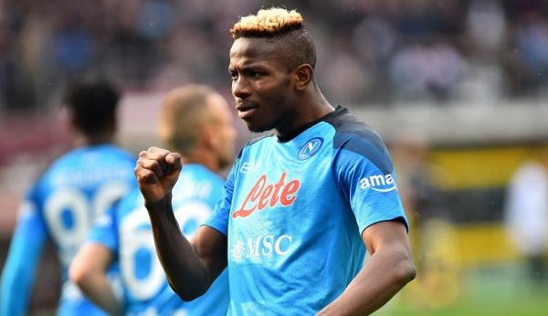 Mantan striker Napoli, Victor Osimhen, menjadi target Arsenal di bursa transfer musim panas ini. (Foto: Sky Sports)