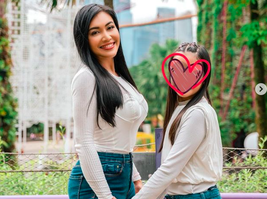 Denada Dan Putrinya Uang jajan anak artis terbanyak di dunia. (foto: Instagram)