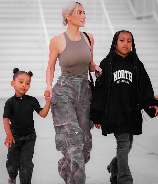 North West Uang jajan anak artis terbanyak di dunia. (foto: Instagram)