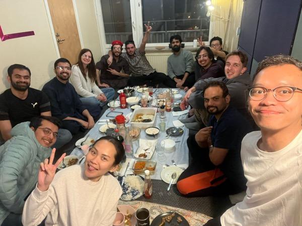 suasana bukber di Swedia suasana bukber di Swedia (Dok pribadi)