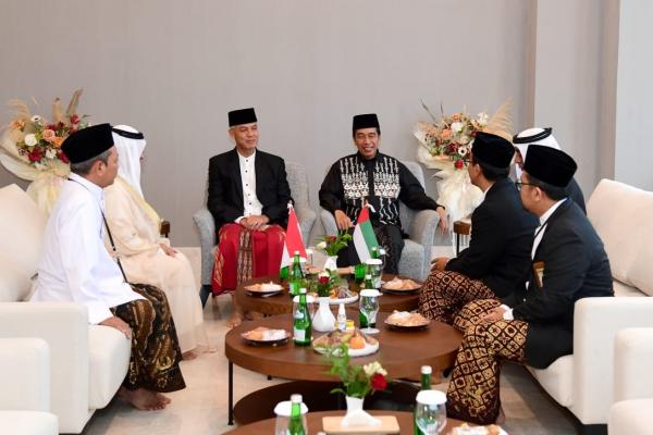 Jokowi bersama Ganjar Pranowo