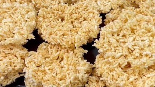 rengginang solo Makanan khas Solo, rengginang yang terbuat dari beras ketan. Foto: YouTube.