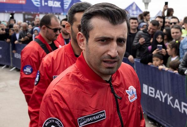 Pemimpin perusahaan pertahanan Turki Baykar, Selcuk Bayraktar. (Foto: Reuters)