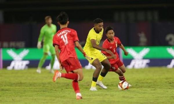 Malaysia Vs Laos Timnas Malaysia gilas Laos pada laga Grup B SEA Games 2023 cabang olahraga sepak bola di Visakha Stadium, Rabu (3/5/2023) malam WIB (Foto: Instagram/famalaysia)