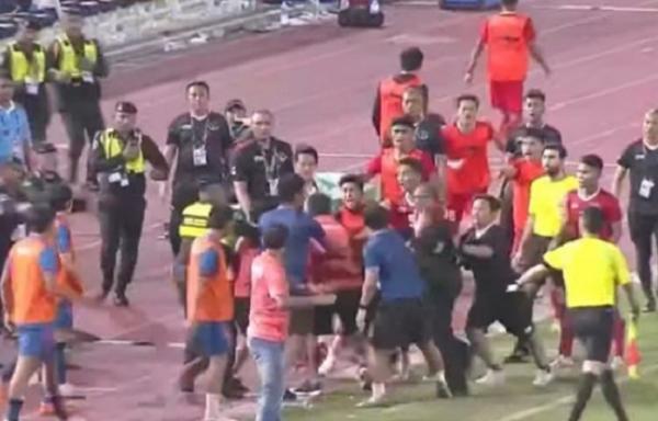 Indonesia Vs Thailand Drama Deretan drama menegangkan terjadi saat Indonesia vs Thailand pada final SEA Games 2023, Selasa (16/5/2023) malam WIB. (Foto: Ist)