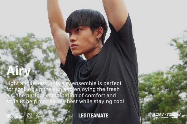 9 JUNI 2023 LEGITEAMATE FOTO BODY 1 Legiteamate luncurkan produk baju di musim panas. (Foto: dok Legiteamate)