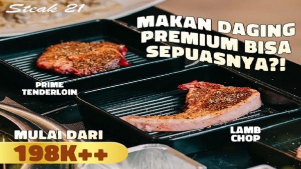 All You Can Eat di Medan, Steak 21 All You Can Eat di Medan, Steak 21