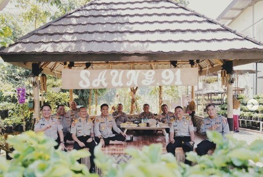 Wahyu Widada Instagram Komjen Wahyu Widada bersama teman seangkatannya di Akpol 1991 (Foto: Instagram)