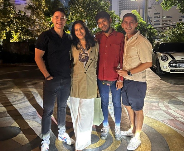 Andrew Dan Lydia Kandou Potret artis dan mertua seperti anak dan ibu kandung. (Foto: Instagram)