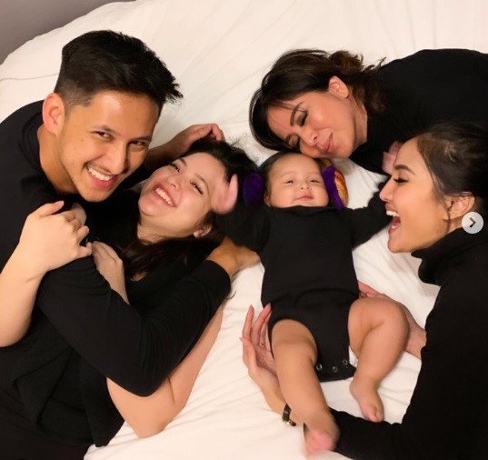 Tasya Kamila Dan Mertua Potret artis dan mertua seperti anak dan ibu kandung. (Foto: Instagram)