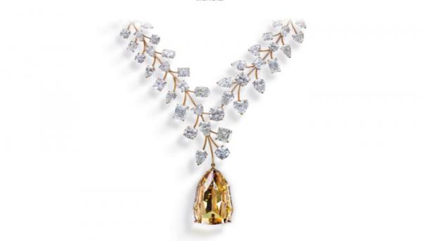 kalung termahal 3 Salah satu kalung termahal di dunia, The Incomparable Diamond Necklace. Foto: mouawad.com