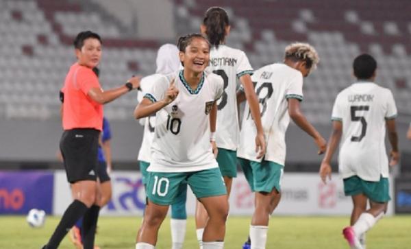 Timnas Putri Indonesia Indonesia ke semifinal Piala AFF U-19 Wanita 2023. (Foto: PSSI)