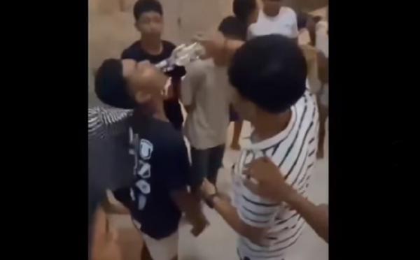 Bajing Kids Bali Viral Tangkapan layar video pesta miras Bajing Kids. (Foto: Indira Arri)