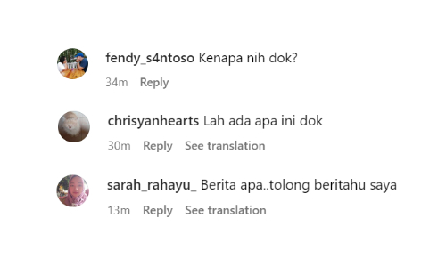 Komentar Shopee dr Richard Komentar warganet. (Foto: dok tangkapan layar Instagram)