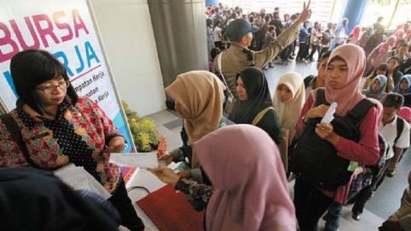 BPS: Angka Pengangguran RI Turun Jadi 7,22 Juta Orang