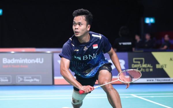 Tumbang Pada Babak Pertama China Open 2023, Anthony Sinisuka Ginting Bertekad Bangkit di Hong Kong Open 2023