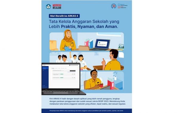 Perilisan platform ARKAS versi 4. (Foto: dok Kemendikbudristek)
