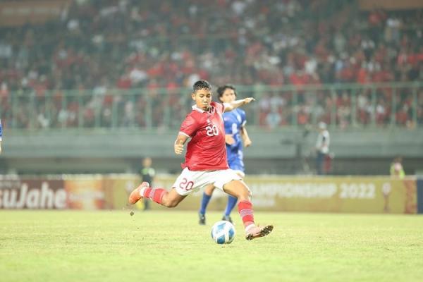 Aksi Teuku Razza Fachrezi bersama Timnas Indonesia U-19. (Foto: Instagram @razzaafchrezi)