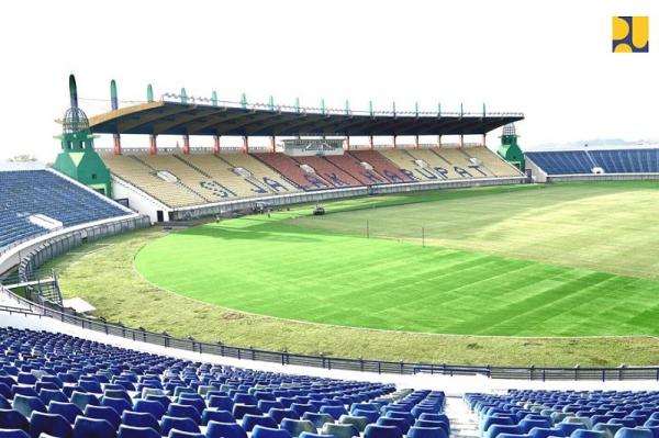 Stadion Jalak Harupat Interior Stadion Jalak Harupat sudah memenuhi standar FIFA untuk penyelenggaraan Piala Dunia U-17. (Foto: dok Kementerian PUPR)