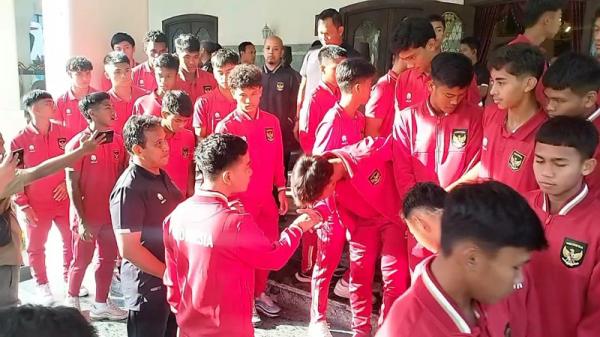 Timnas Indonesia U-17 mengakhiri pemusatan latihan di Kota Solo. (R August)