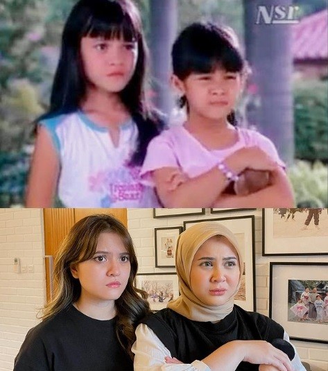 Profil dan biodata Kesha Ratuliu mantan artis cilik era 2000-an. (foto: instagram)