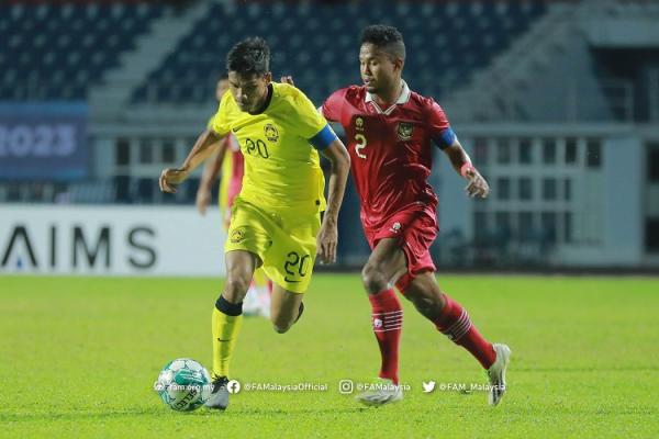 Timnas Malaysia bisa menyamakan kedudukan atas Indonesia di babak kedua. (foto: FA Malaysia)