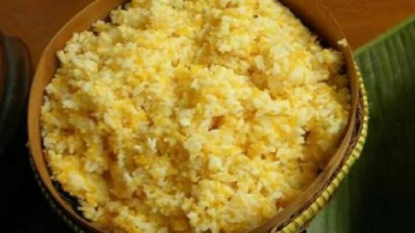 NASI RASI KHAS CIMAHI Nasi rasi, makanan khas Cimahi dari kearifan lokal warga Kampung Adat Cireundeu. (FOTO: istimewa)