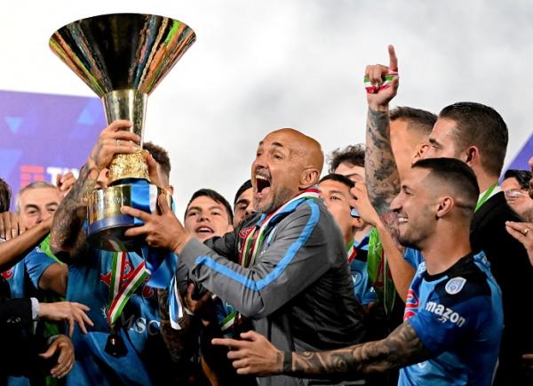 Luciano Spalletti sukses membawa Napoli scudetto Serie A Liga Italia 2022/2023. (Foto: REUTERS)