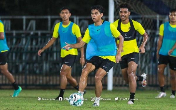 Timnas Malaysia Timnas Malaysia menang 3-1 atas Timor Leste di laga pamungkas grup B Piala AFF U-23 2023. Hasil ini membuat Malaysia menjadi juara grup B. (foto: twitter/Theaseanball)