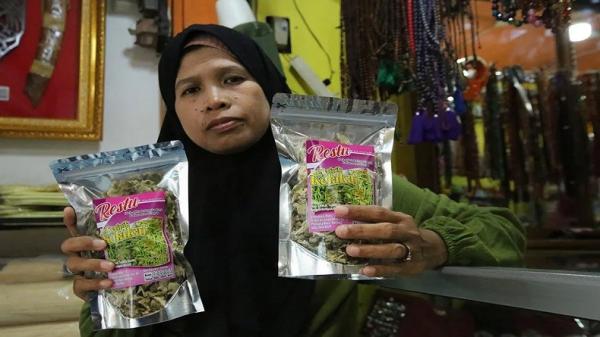 Keripik Kalakai Kalimantan Keripik kalakai. (Foto: Istimewa)