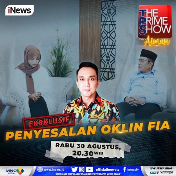 Saksikan selengkapnya hanya di The Prime Show with Aiman, malam ini Rabu, 29 Agustus 2023. (Foto iNews).