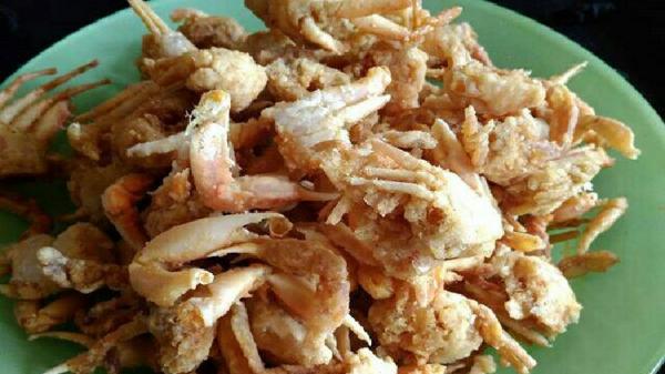 Kepiting SOKA PANGANDARAN Kepiting soka krispi Pangandaran. (FOTO: ISTIMEWA)