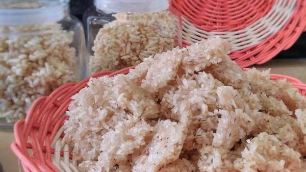 RENGGINANG TERASI Rengginang terasi Pangandaran. (FOTO: istimewa)