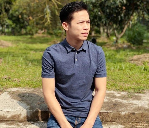 Ikram Rosadi Potret suami Larissa Chou. (foto: Instagram)