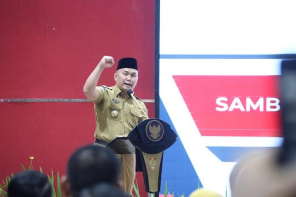 &nbsp;Gubernur Kalteng Sugianto Sabran dalam Rakor Sinergitas dan Penguatan Pemberantasan Korupsi. (Foto: dok Pemprov Kalteng)