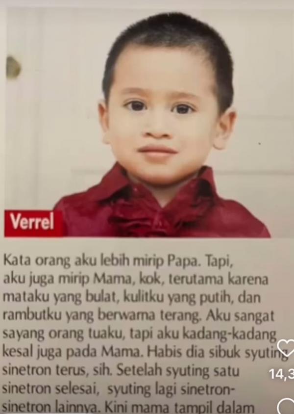 WhatsApp Image 2023 09 12 At 3 41 30 PM 2 Potret Tampan Anak Artis Lawas. (foto: Instagram)