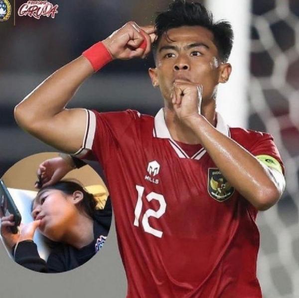 Screenshot 20230913 065127 X Selebrasi bucin Pratama Arhan di Piala Asia U-23.