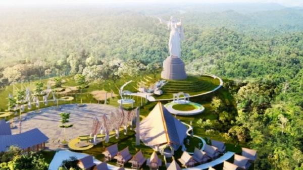 Bukit Sibea-bea Samosir Bukit Sibea-bea Samosir, Destinasi Religi dengan Patung Yesus Tertinggi di Dunia (Foto: Istimewa)