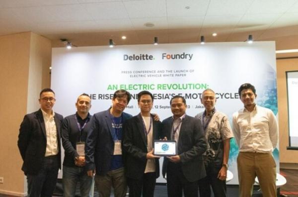 hasil riset Foundry dan Deloitte hasil riset Foundry dan Deloitte soal motor listrik di RI (ist)