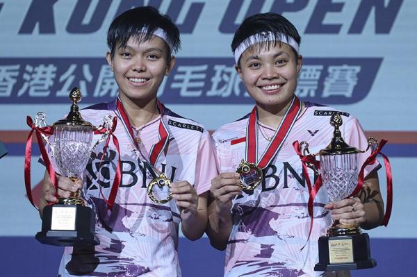 Ganda putri Indonesia Apriyani Rahayu/Siti Fadia Silva Ramadhanti. (Foto: BWF Fansite)