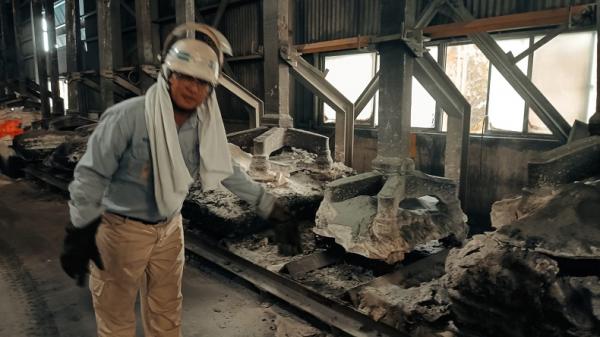 Kisah Penjaga Tungku Panas di Inalum Kisah Penjaga Tungku Panas di Inalum, Utamakan Keselamatan hingga Tak Ada Toleransi Kesalahan (Foto: iNews/Wahyudi Aulia)