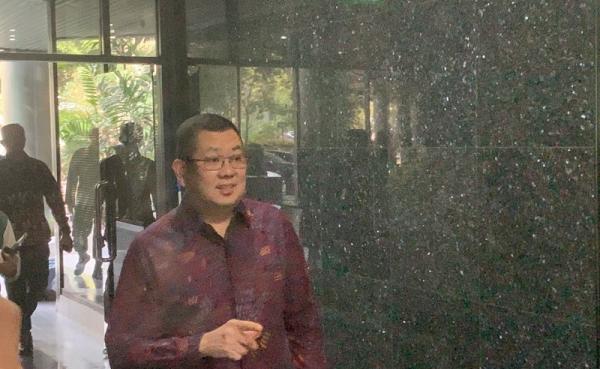Hary Tanoe Rapat Tpn Ketua Umum Partai Perindo Hary Tanoesoedibjo (HT) menghadiri rapat TPN di Gedung High End, Jakarta Pusat, Rabu (20/9/2023). (Foto: MPI)