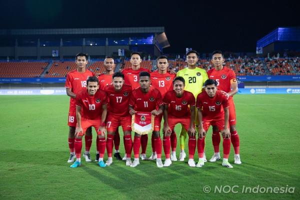 Timnas Indonesia U-24 Timnas Indonesia U-24 pada Asian Games 2022. (Foto: NOC Indonesia)