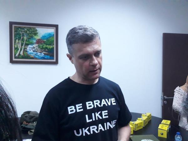 Oleksiy Syvak Salah satu penggagas proyek Museum Virtual War up Close, Oleksiy Syvak. (Foto: iNews.id/Ahmad Islamy Jamil)