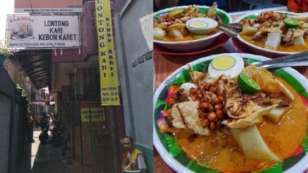 LONTONG KARI KEBON KARET Lontong Kari Kebon Karet Bandung. (FOTO: istimewa)